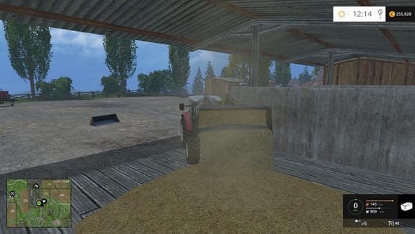 Shovel with Grass and Straw [MP]