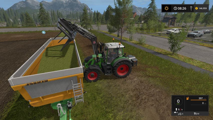 Silage fork [MP]