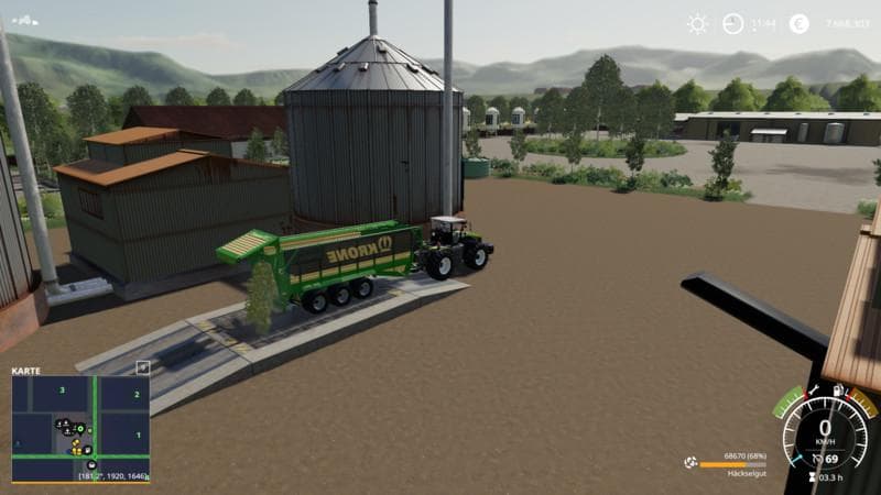 Silage production