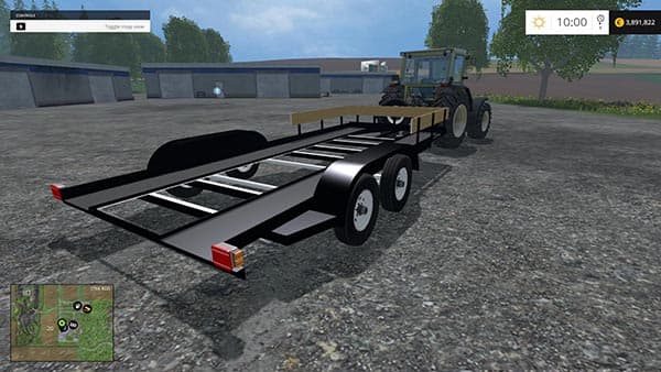 Single Car Trailer