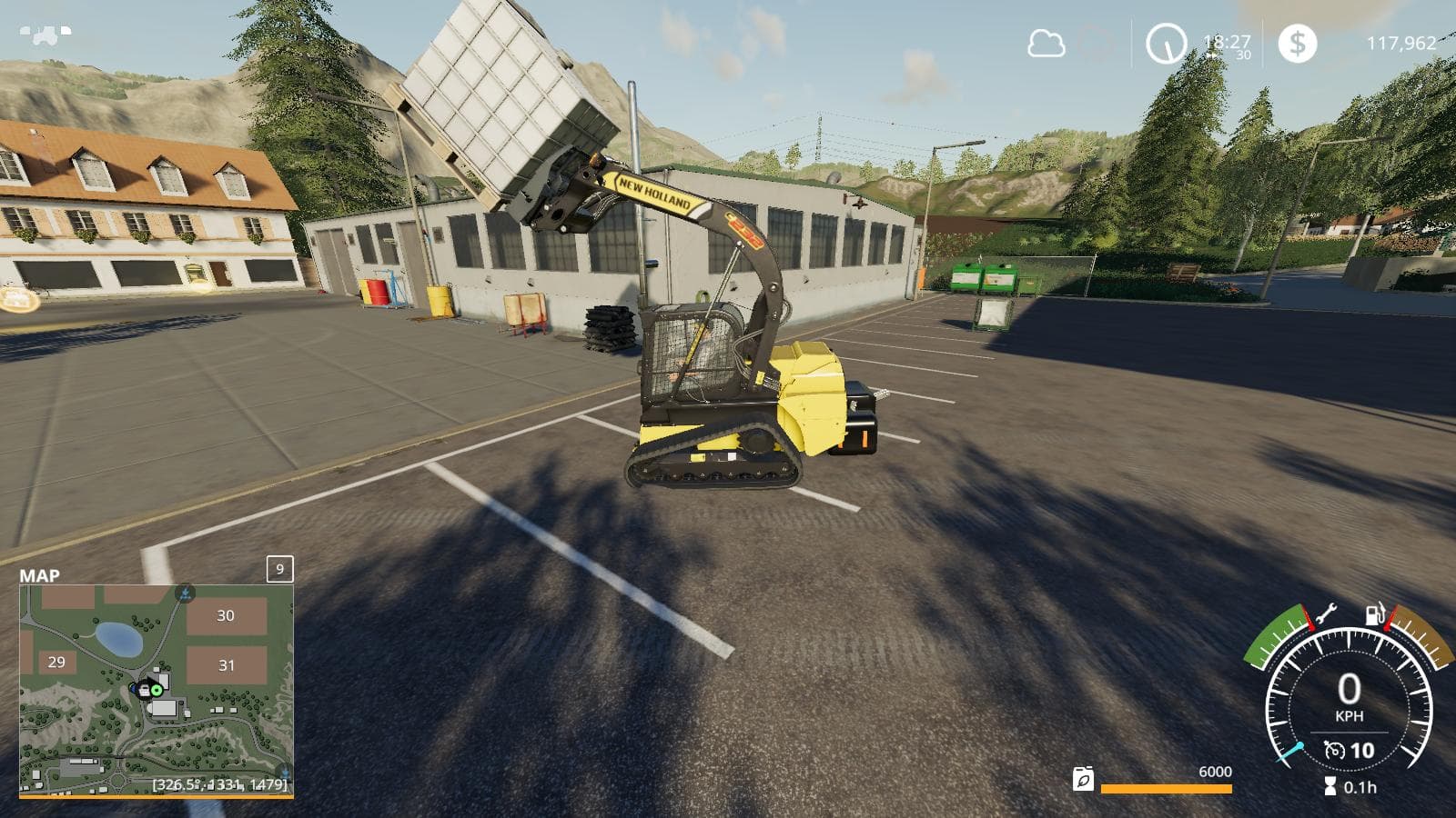 SkidLoader Weight Attachment