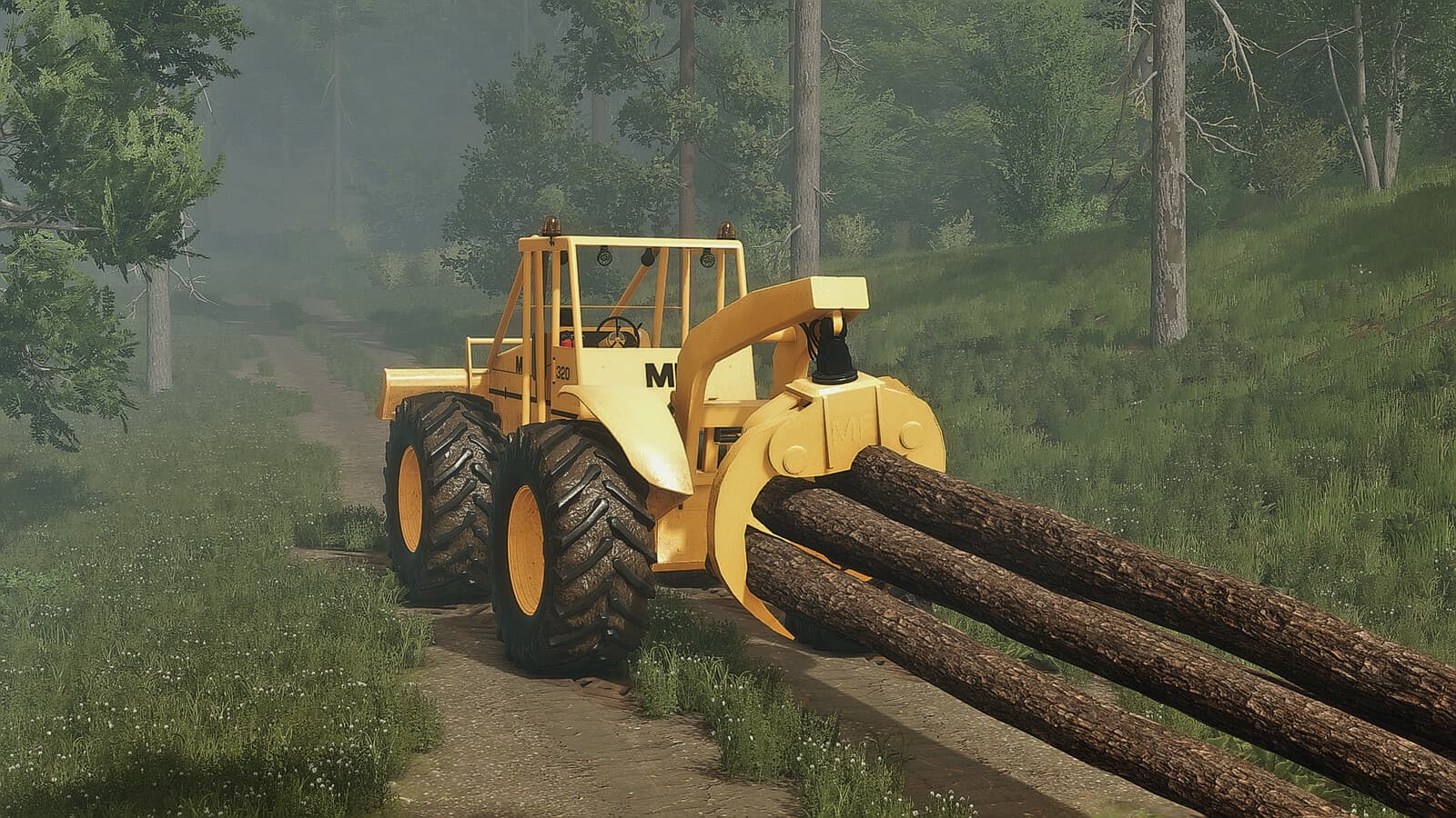 Skidder MF320 6