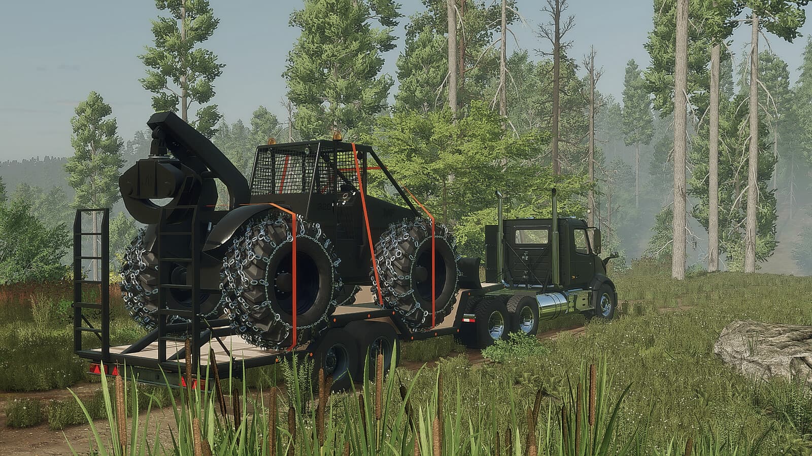 Skidder MF320 5