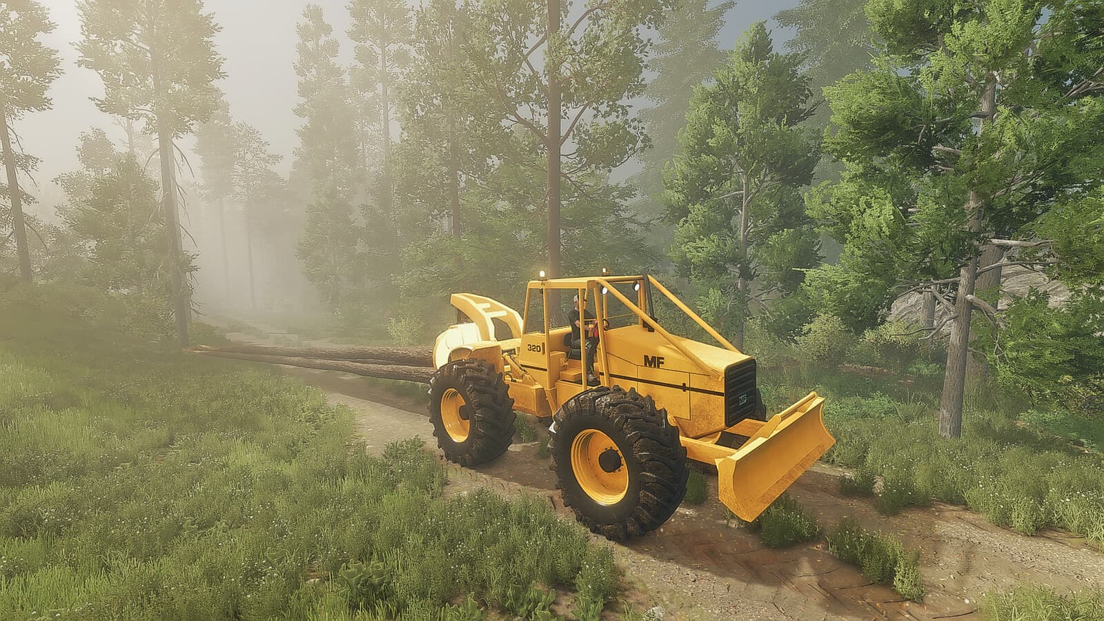 Skidder MF320 4