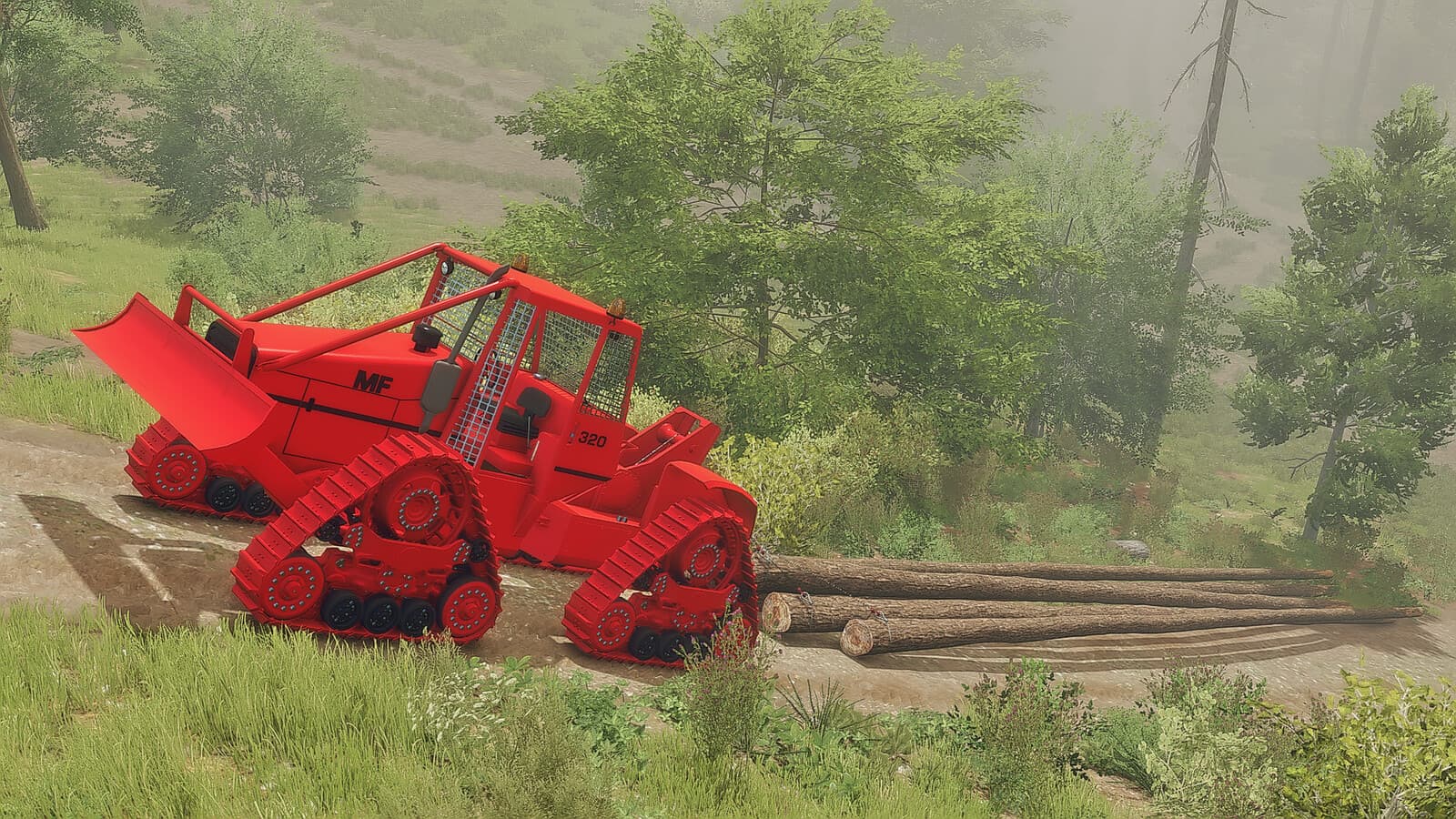 Skidder MF320 3
