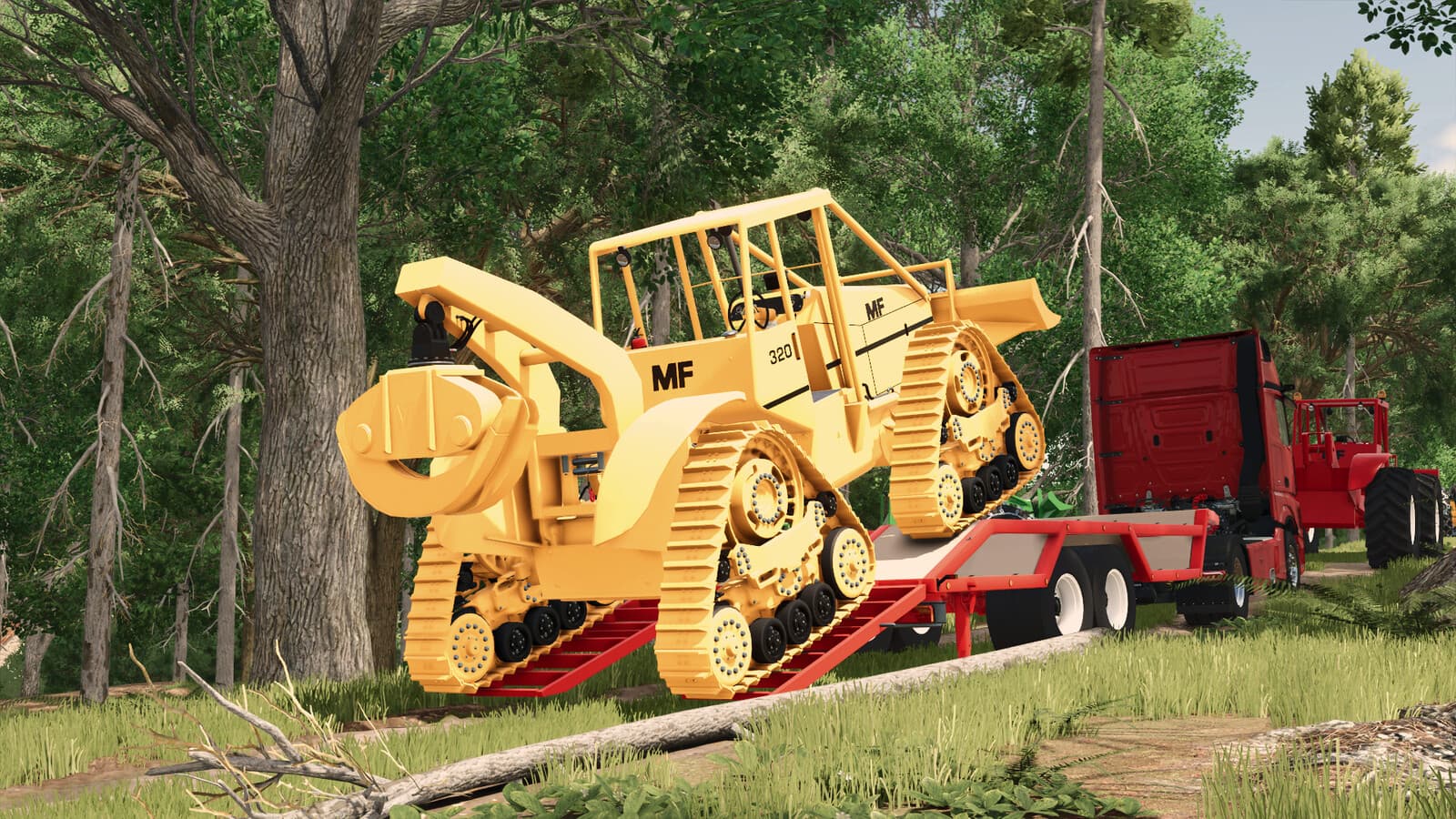 Skidder MF320 2