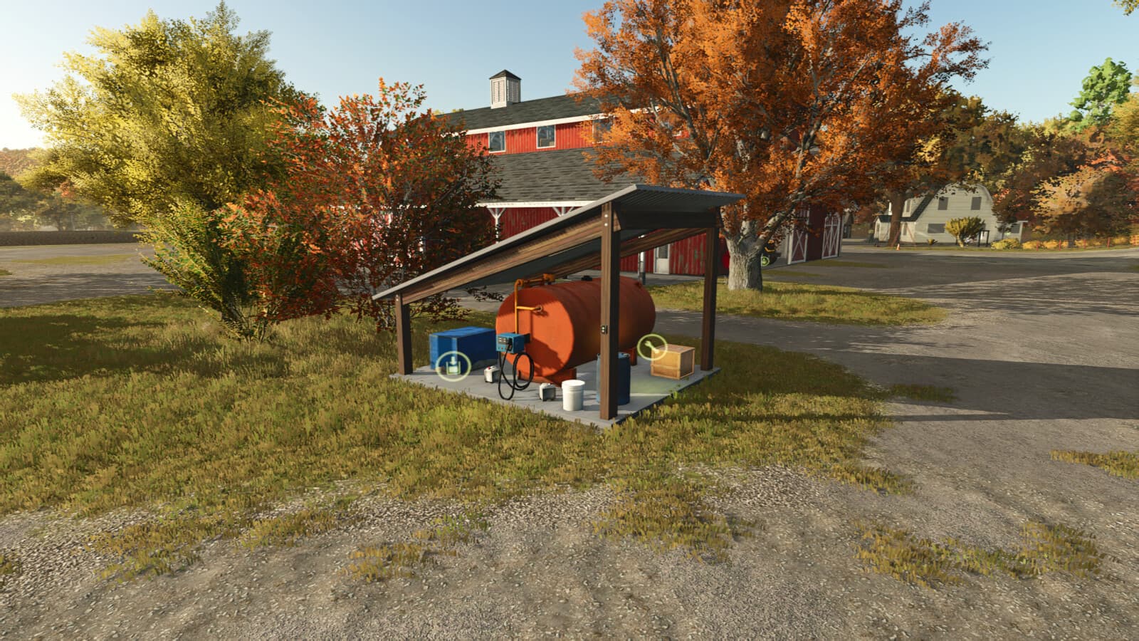 Small Covered Fuel Tank 3