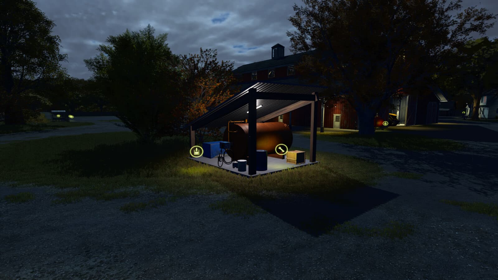Small Covered Fuel Tank 2