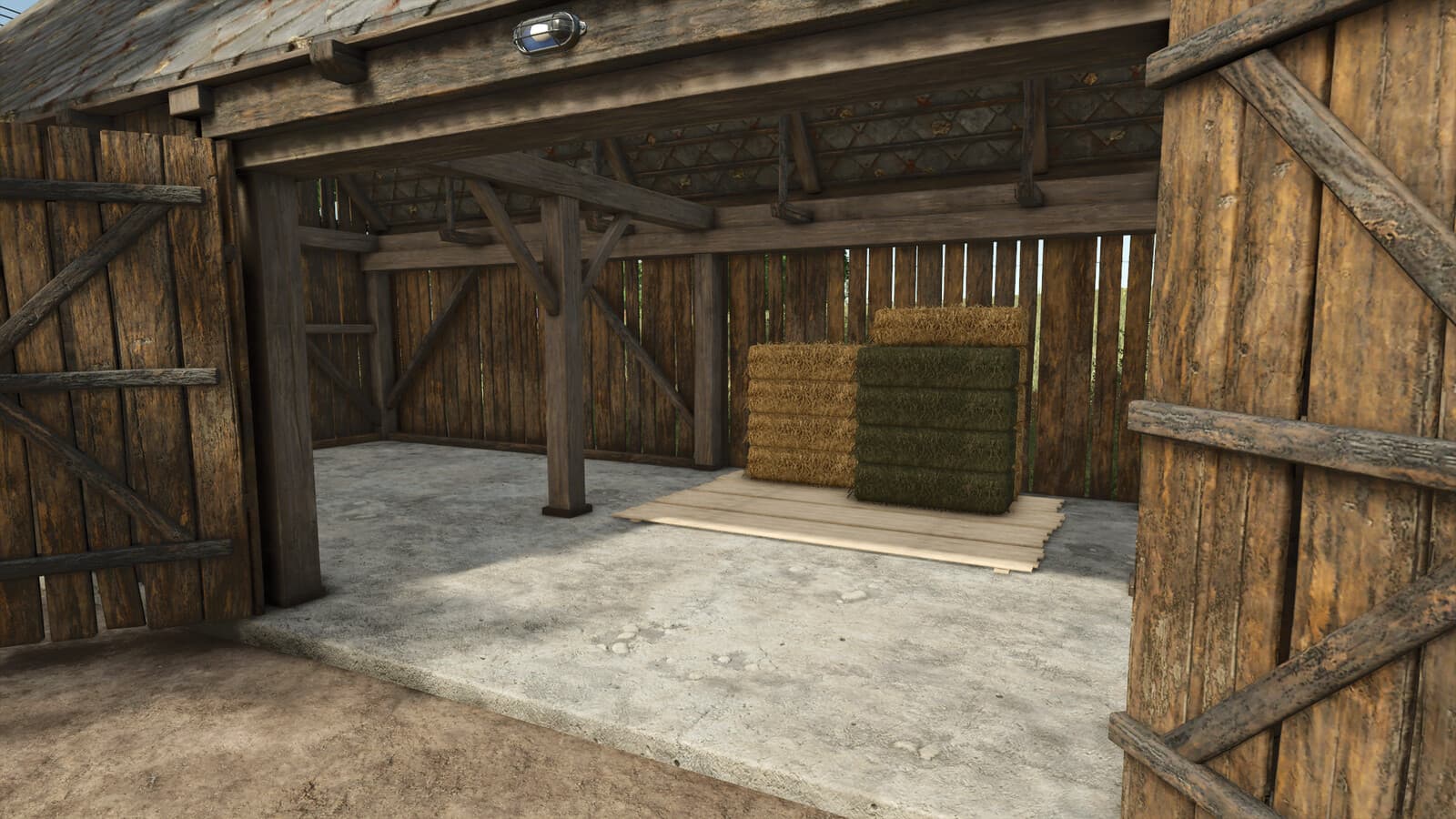 Small HD Bale Storage 2