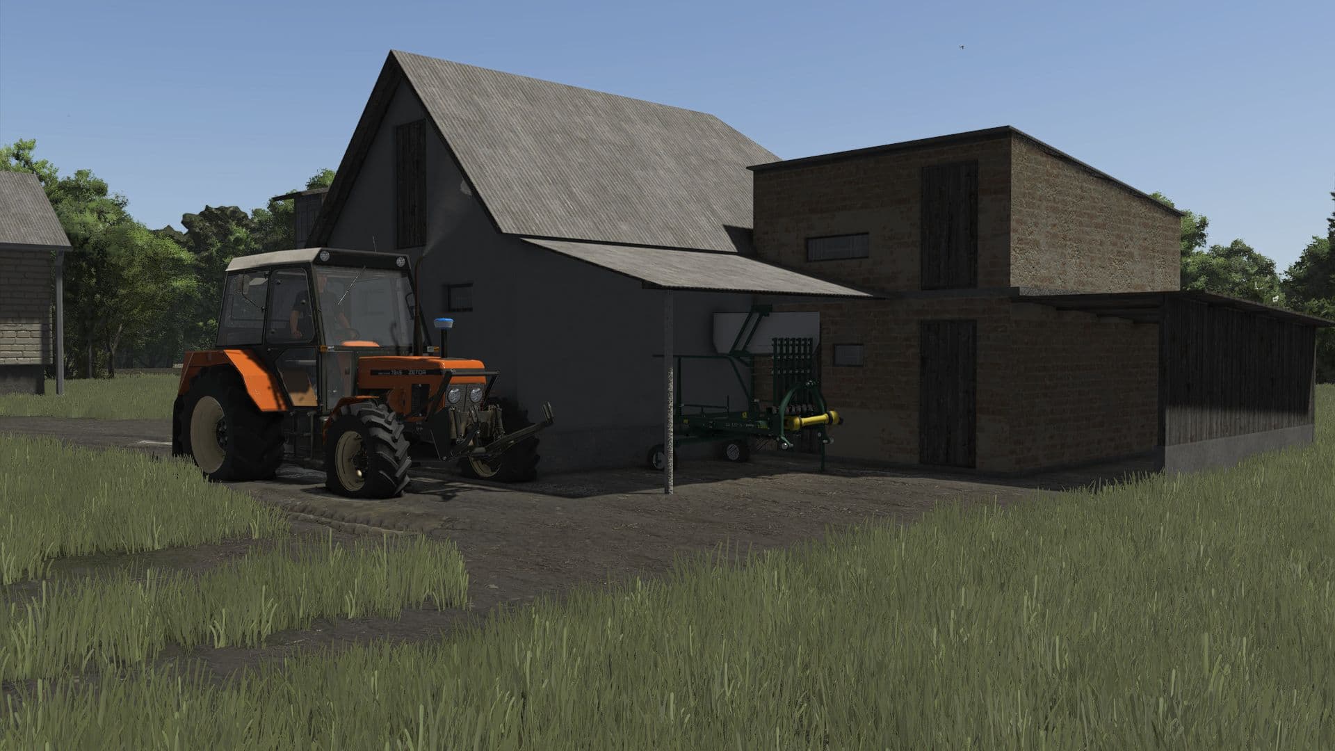 Small Shed with Garage 2