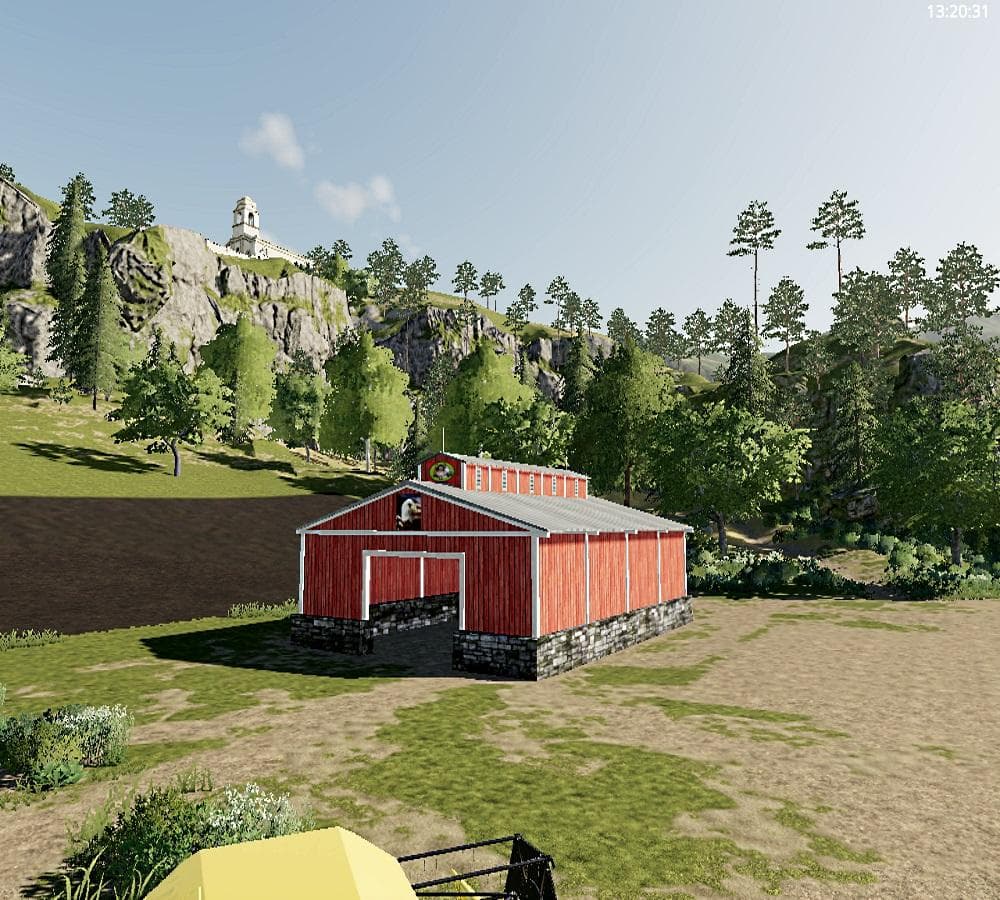 Small open ended storage barn 3