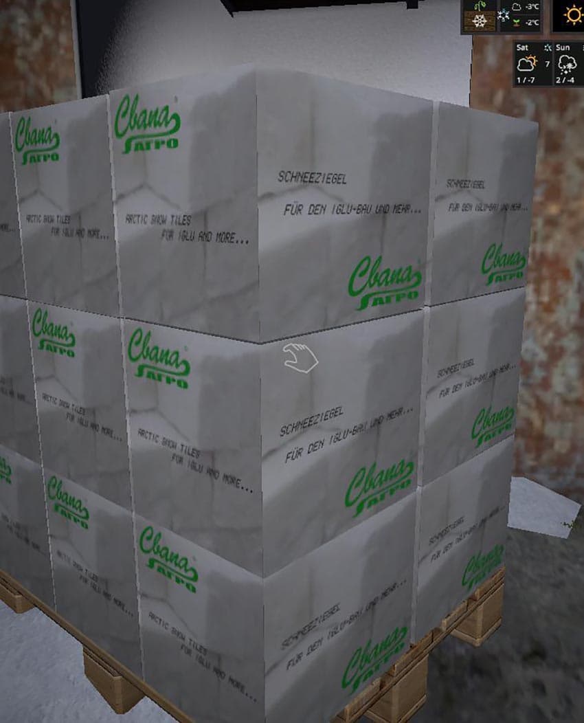 Snow tile plant