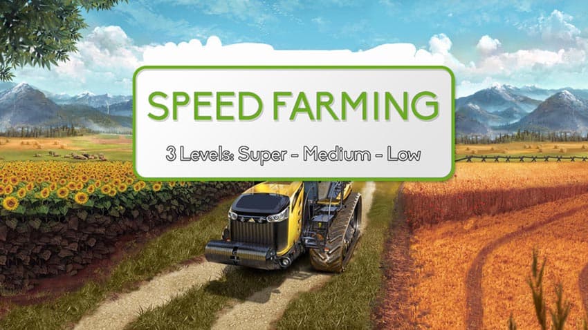 Speed Farming - Mod for fun [SP]