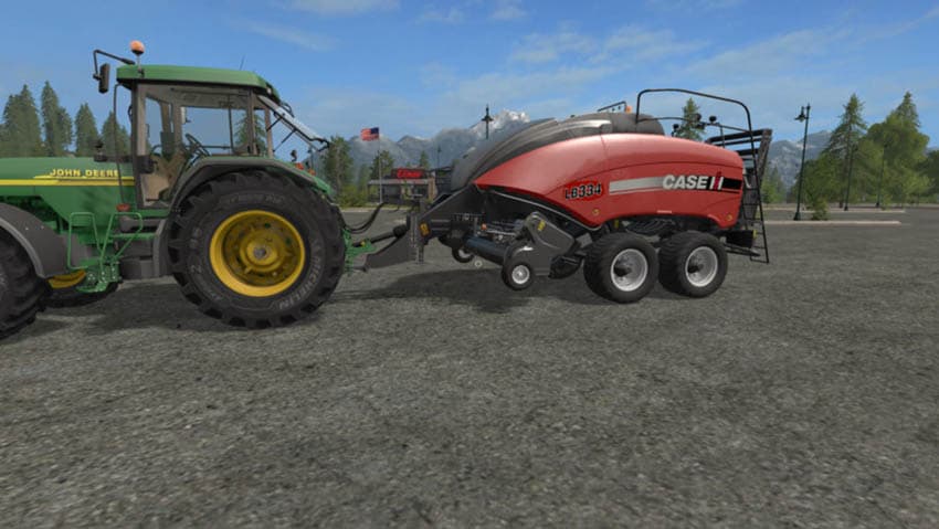 Square baler John Deere and Case IH [SP] 2