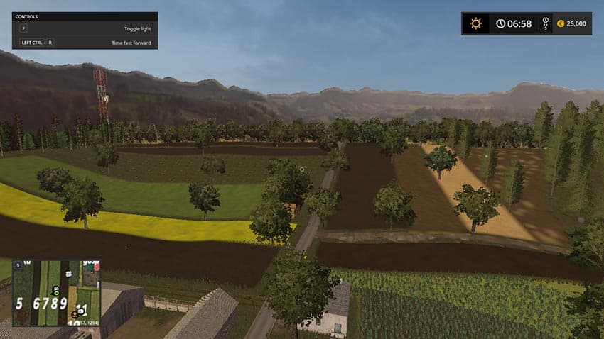 Srednia Polska Map 5