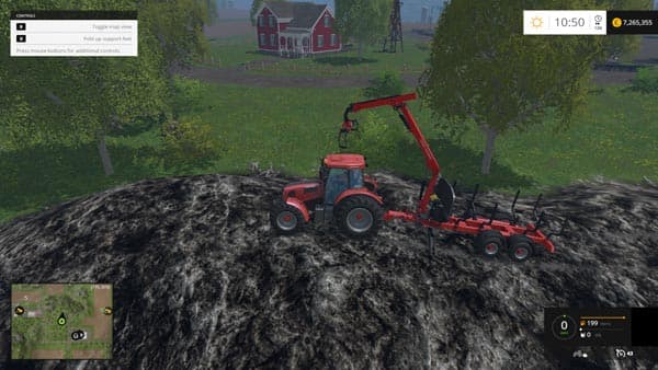 Stepa Forest Trailer With Crane [MP] 2