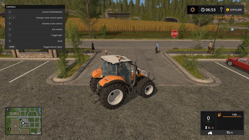 Steyr 4115 Multi Ecotronic Tractor [SP] 2