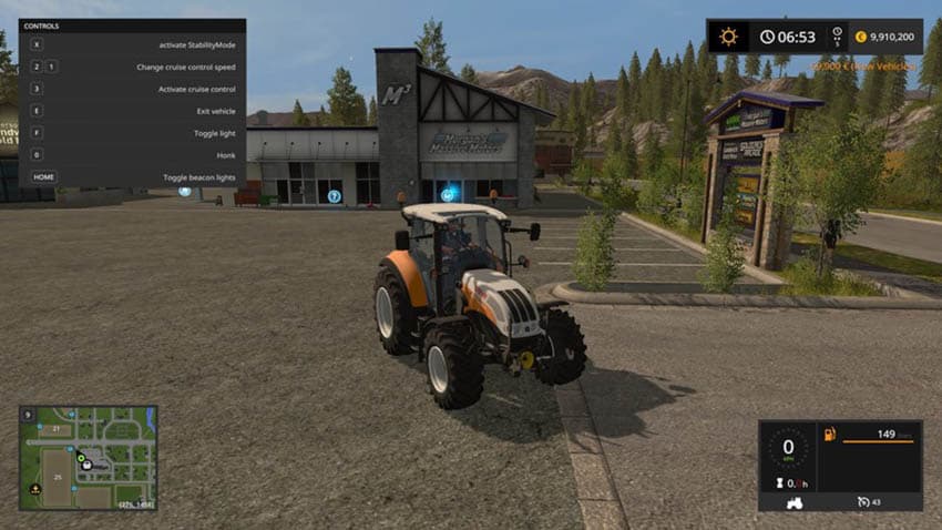 Steyr 4115 Multi Ecotronic Tractor [SP]