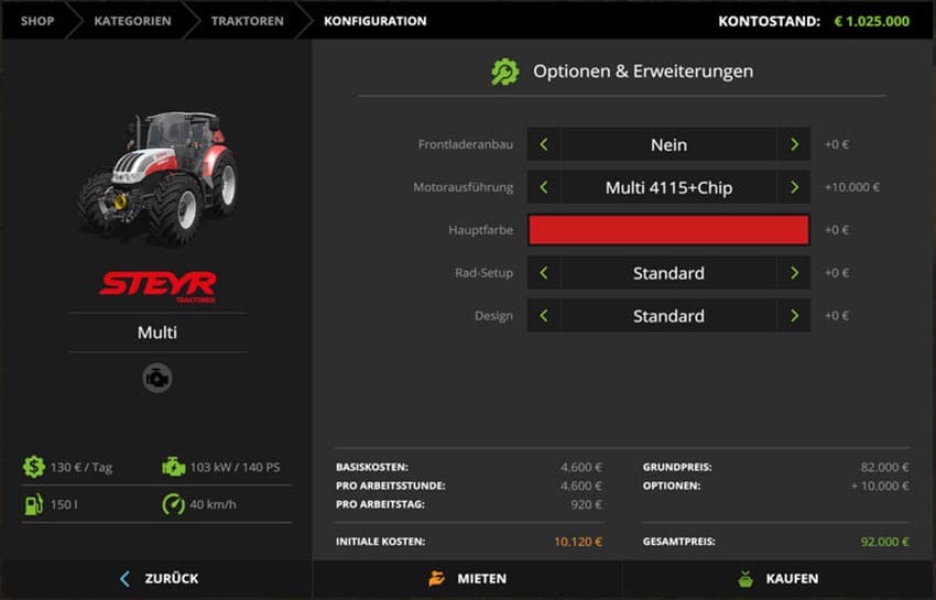 Steyr Multi + chiptuning [MP] 3