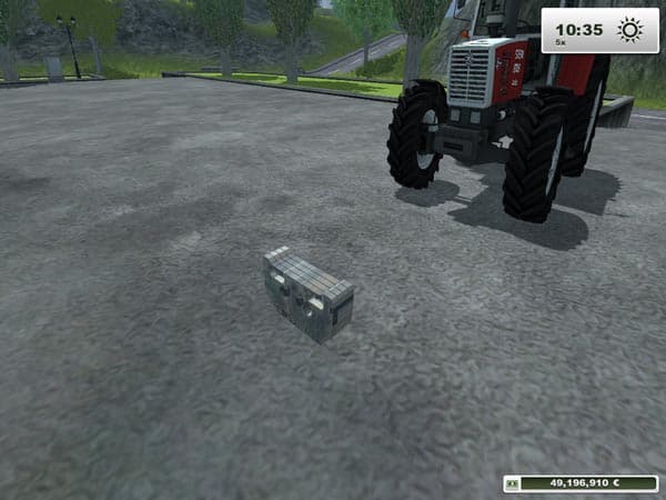 Steyr weight [MP]