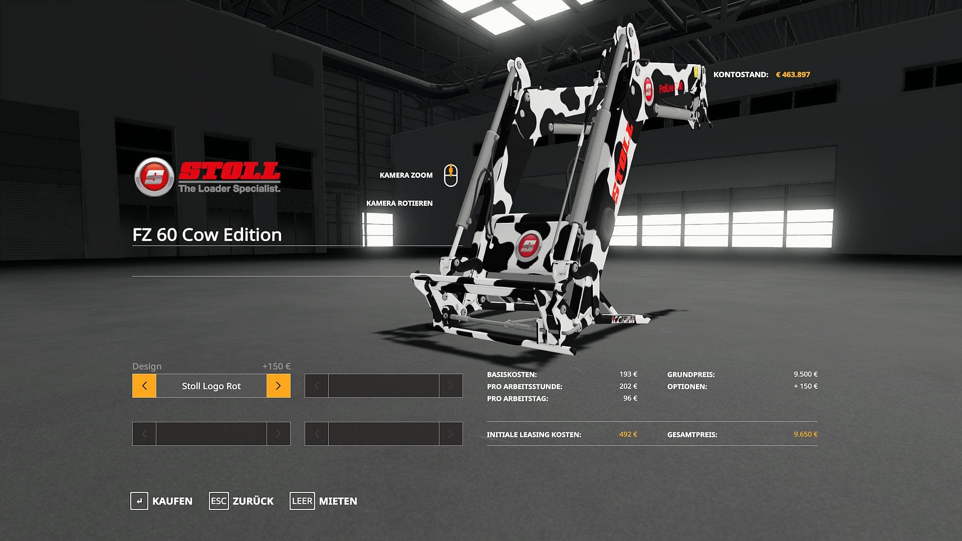 Stoll FZ60 Cow Edition 3