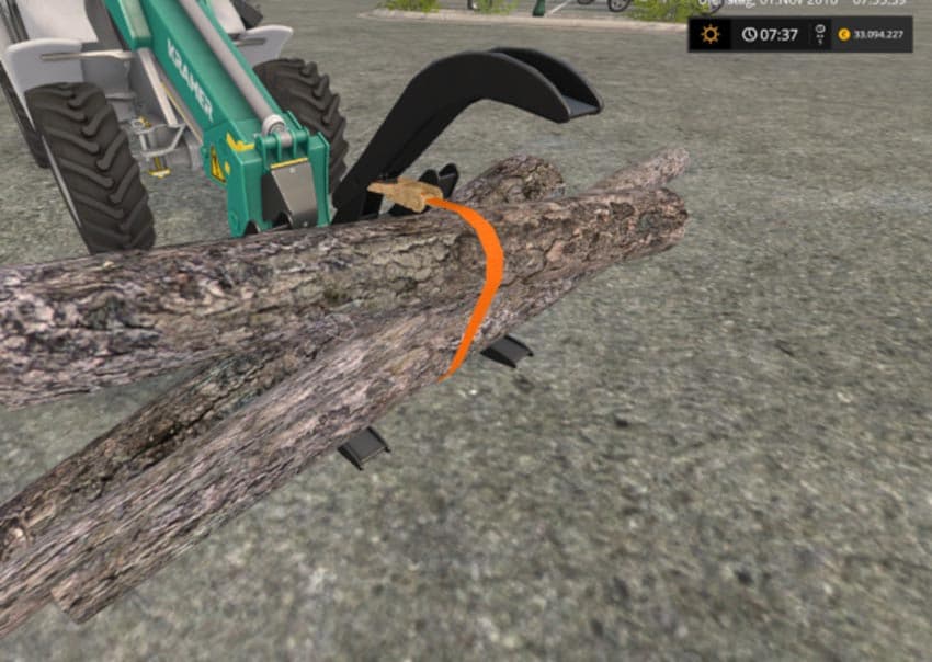 Stoll log grapple with strap [MP] 2