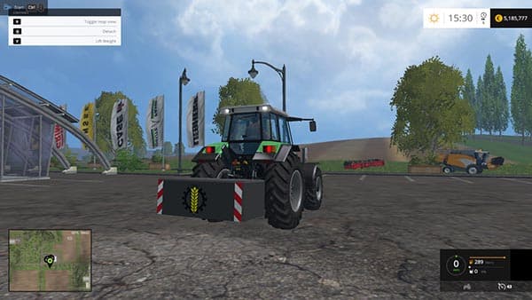 Stone Heckgewicht LU [MP]