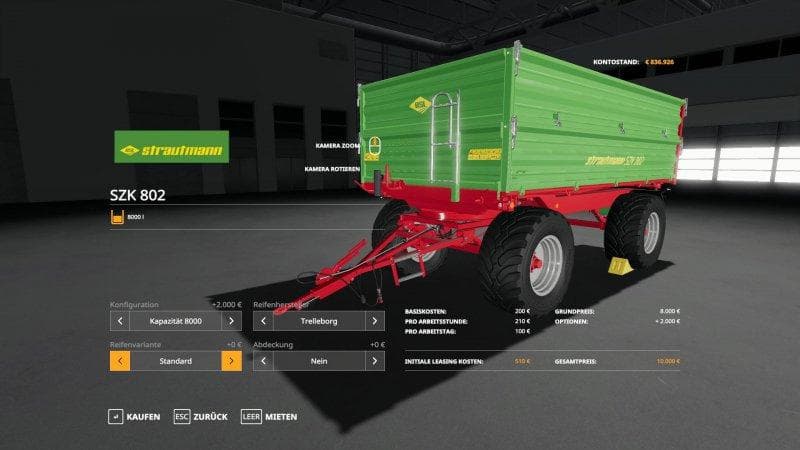 Strautmann SZK 802 2