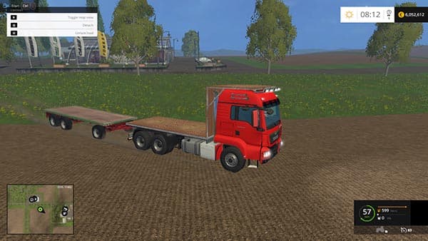 Straw Truck