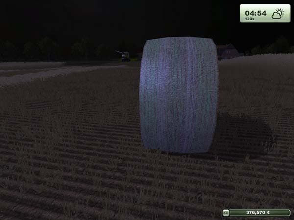 Straw bale texture