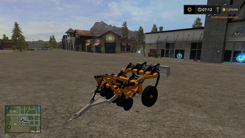Subsolador Baldan ASDA 3