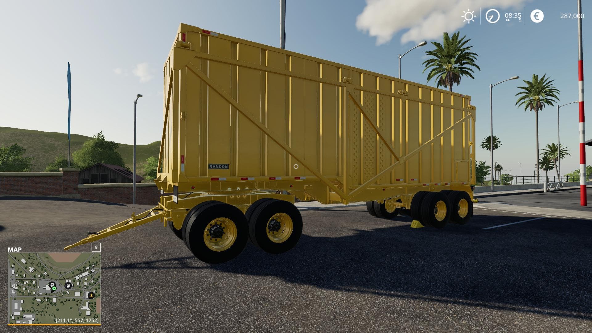 Sugarcane trailer 3