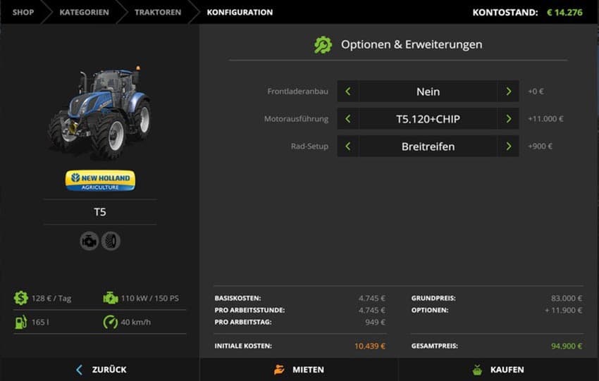 T5 standard tractor with Chiptuning [MP] 3