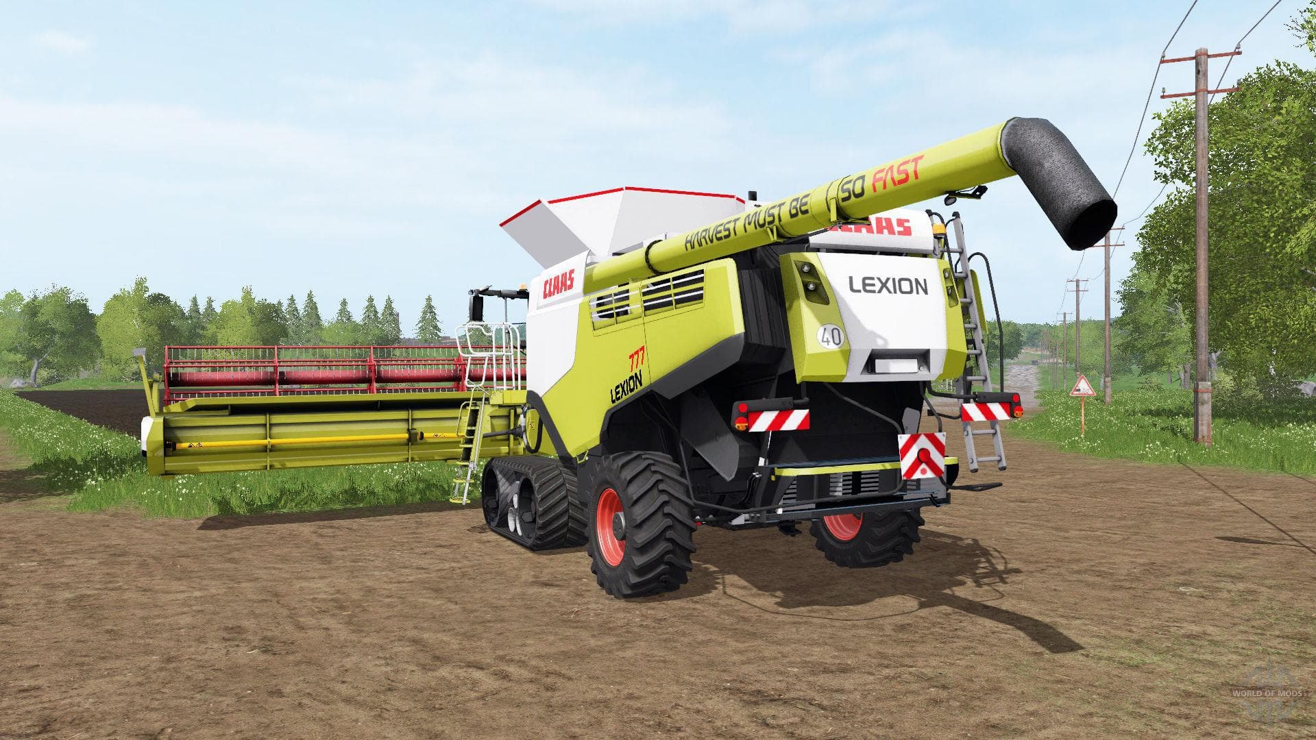 TERRATRAC CLAAS LEXION 777