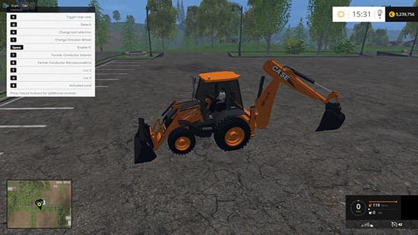 TFSG CASE 580M