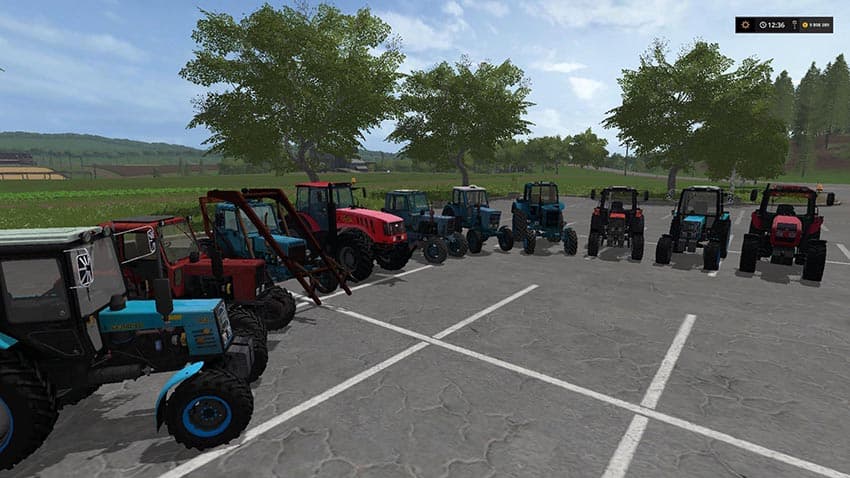 TRACTORS MTZ PACK 3