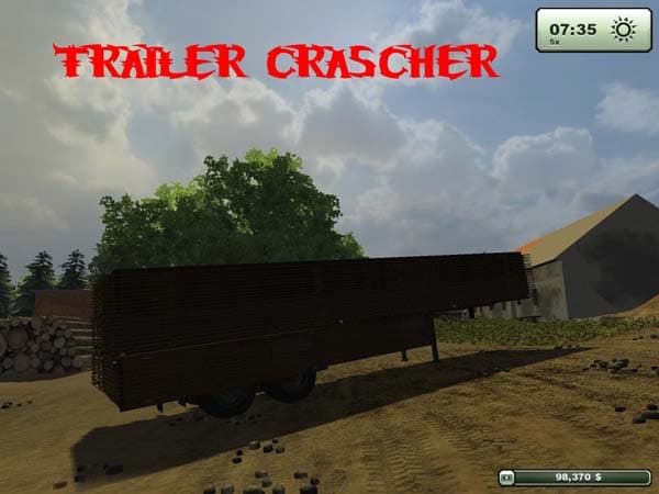 Trailer crascher