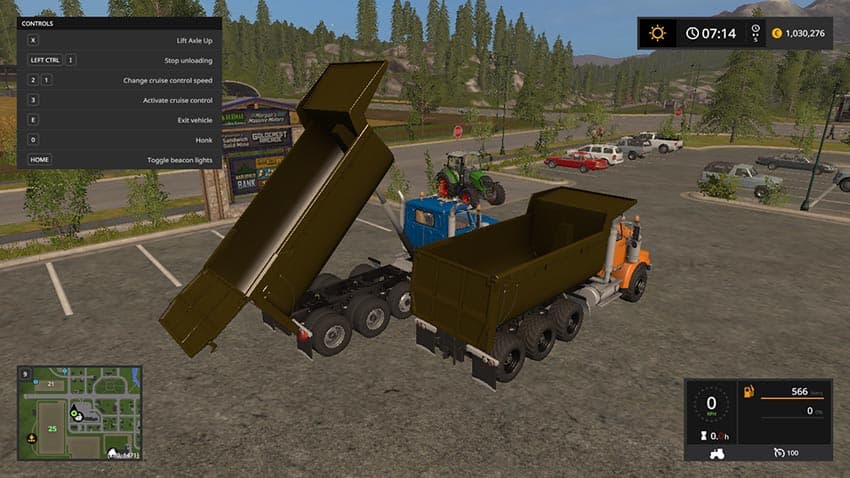 TWINSTAR TRI-AXLE DUMP TRUCK 2