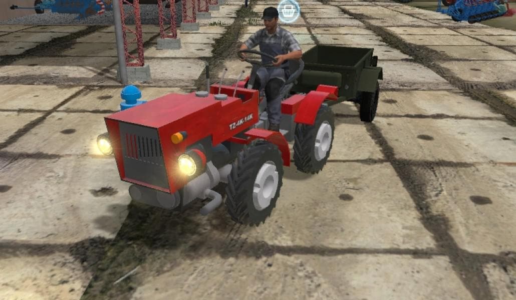 TZ4K garden tractor 3