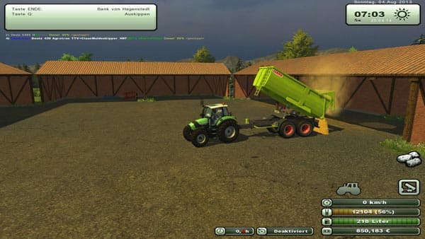 Tandem trailer Claas [MP]