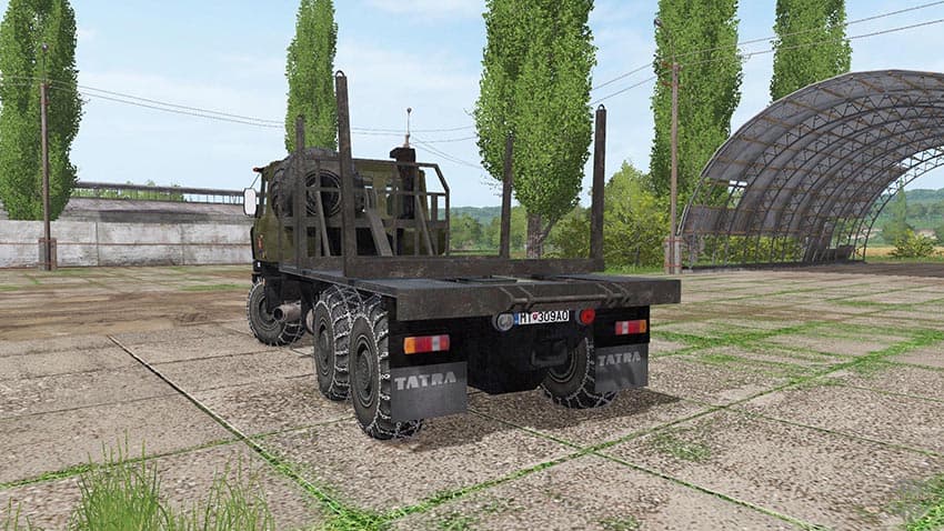 Tatra T815 6x6 forest