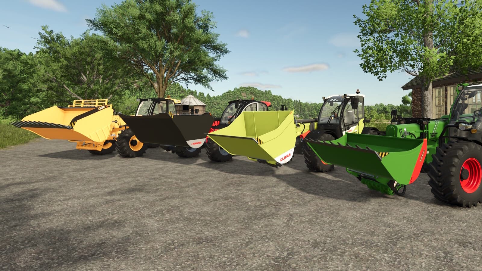 Telehandlershovel Pack 6