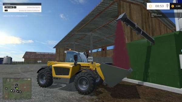 Telescopic loader bucket [MP]