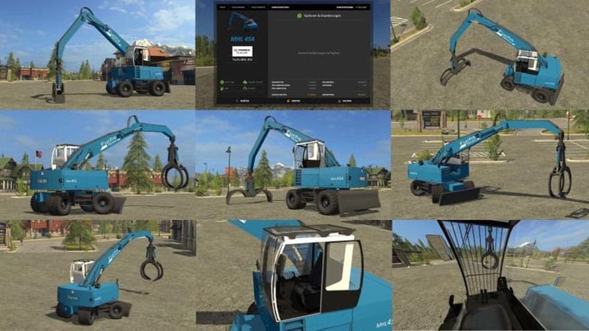 Terex Fuchs MHL 454 Update BETA 3