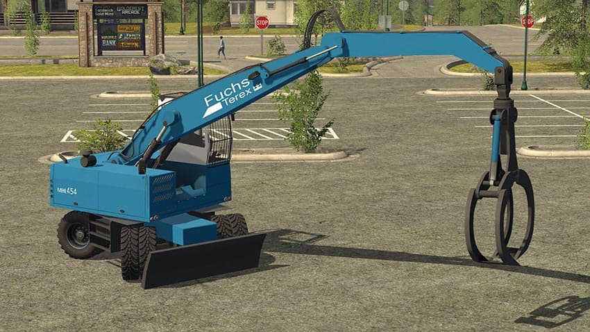 Terex Fuchs MHL 454 Update BETA