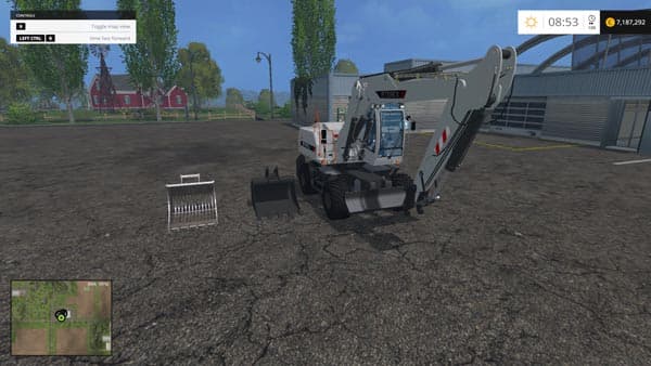 Terex TW 170 Excavator 3