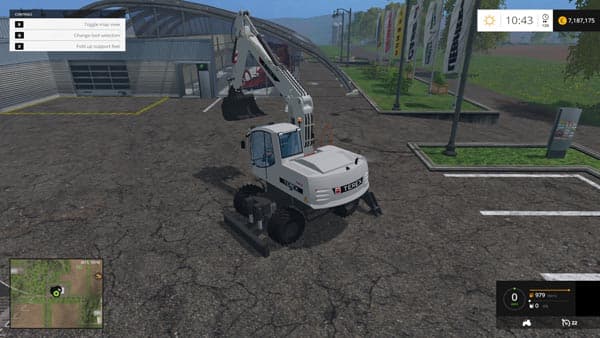 Terex TW 170 Excavator 2