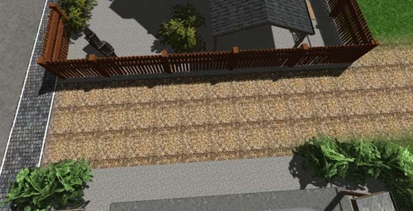 Terrain washing concrete slab 2
