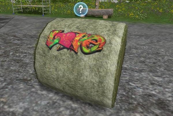 Textur Heu Stroh Ballen [SP] 2