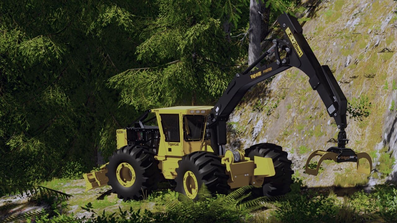 Tigercat Crane Skidder